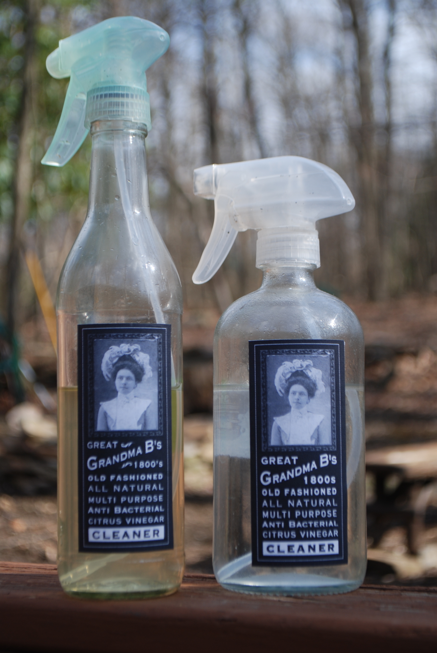 Vinegar Bottle Label- 1800s Great Grandmama Bs - Image 2
