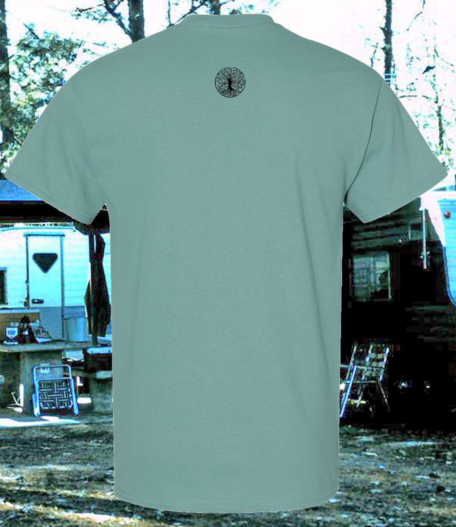 Happy Camper on Aquatic shirt - Image 3