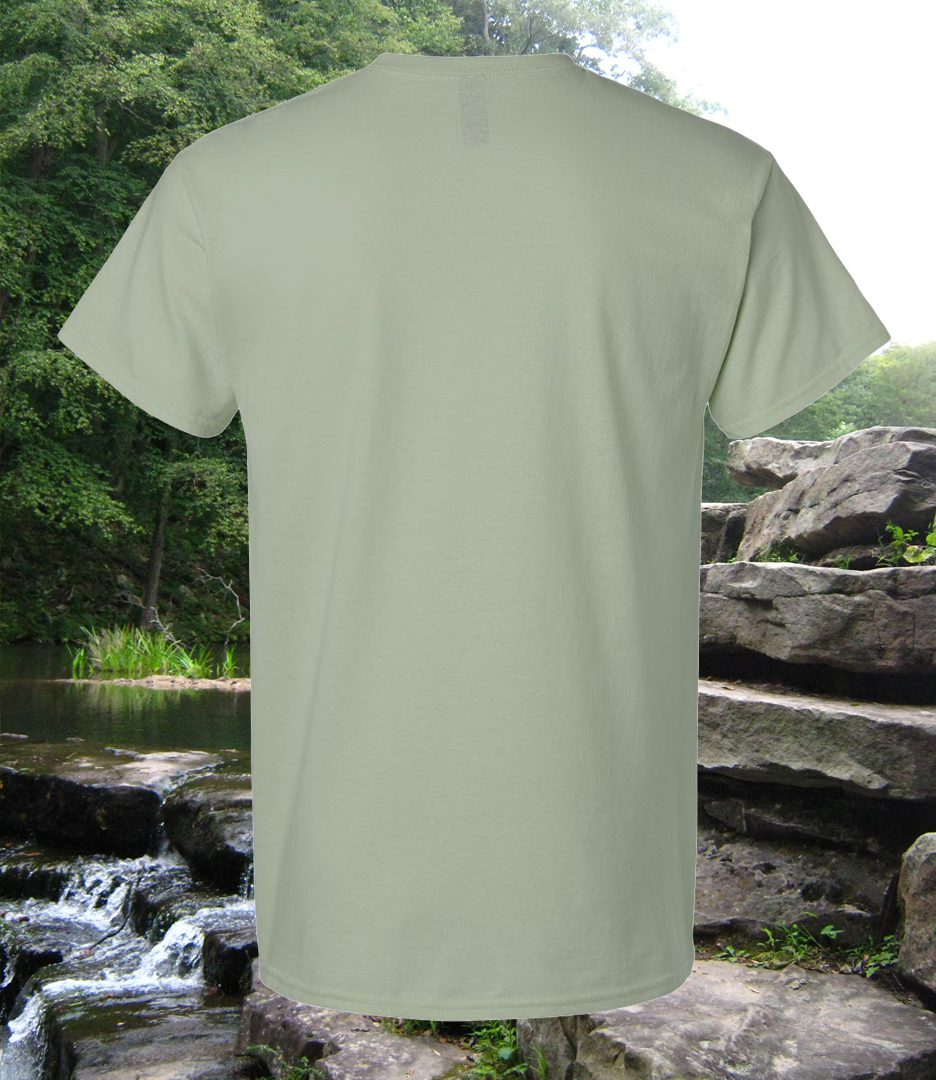 Nature Rocks “Tree” – Sage T-shirt - Image 3